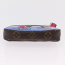 LOUIS VUITTON Ski Bear Mini Pochette Accessoires Pouch M67769 LV Auth ka6379M-5