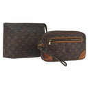 LOUIS VUITTON Monogram Clutch Bag 2 Set LV Auth ka638-1