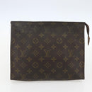 LOUIS VUITTON Monogram Clutch Bag 2 Set LV Auth ka638-10