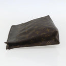LOUIS VUITTON Monogram Clutch Bag 2 Set LV Auth ka638-12