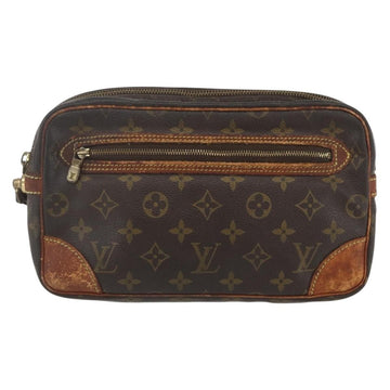LOUIS VUITTON Monogram Clutch Bag 2 Set LV Auth ka638 - 0