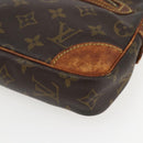 LOUIS VUITTON Monogram Clutch Bag 2 Set LV Auth ka638-7