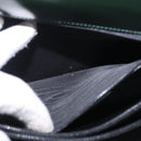 GUCCI Shoulder Bag Patent Leather Black Silver 001 2113 1677 Auth ka6380-30