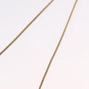 GIVENCHY Necklace Metal Gold Tone Auth ka6381-10