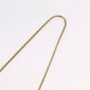 GIVENCHY Necklace Metal Gold Tone Auth ka6381-11