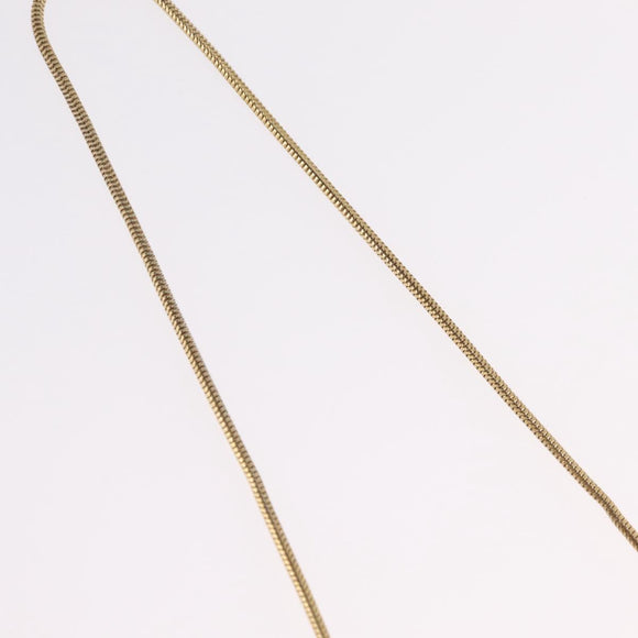 GIVENCHY Necklace Metal Gold Tone Auth ka6381