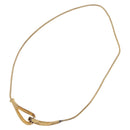 GIVENCHY Necklace Metal Gold Tone Auth ka6381-7