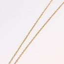 GIVENCHY Necklace Metal Gold Tone Auth ka6382-13