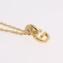GIVENCHY Necklace Metal Gold Tone Auth ka6382-4