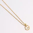 GIVENCHY Necklace Metal Gold Tone Auth ka6382-5
