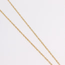GIVENCHY Necklace Metal Gold Tone Auth ka6382-6