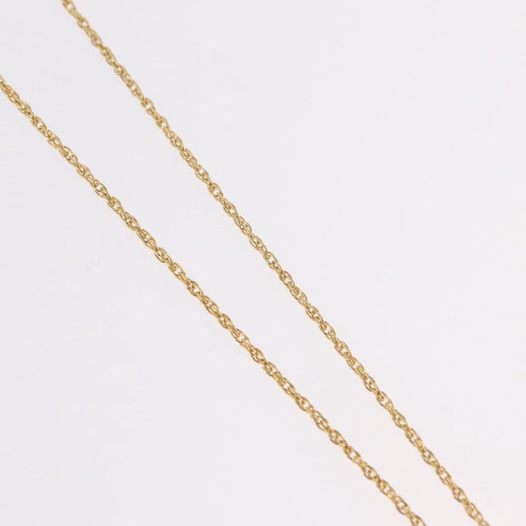 GIVENCHY Necklace Metal Gold Tone Auth ka6382