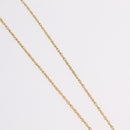 GIVENCHY Necklace Metal Gold Tone Auth ka6382-7