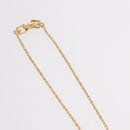GIVENCHY Necklace Metal Gold Tone Auth ka6382-8