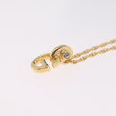GIVENCHY Necklace Metal Gold Tone Auth ka6382-9