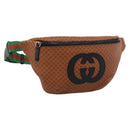 GUCCI Micro GG Canvas Sherry Line GUCCIxDAPPER DAN Bag 536416 Auth ka6390A-1