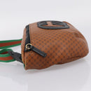 GUCCI Micro GG Canvas Sherry Line GUCCIxDAPPER DAN Bag 536416 Auth ka6390A-3