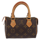 LOUIS VUITTON Monogram Mini Speedy Hand Bag M41534 LV Auth ka6394-3