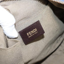FENDI Hand Bag Leather 2way Purple Gold YX1 2461 Auth ka6396-20
