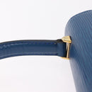 LOUIS VUITTON Epi Malesherbes Hand Bag Blue M52375 LV Auth ka6399A-9
