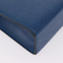 LOUIS VUITTON Epi Malesherbes Hand Bag Blue M52375 LV Auth ka6399A-17
