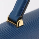 LOUIS VUITTON Epi Malesherbes Hand Bag Blue M52375 LV Auth ka6399A-20