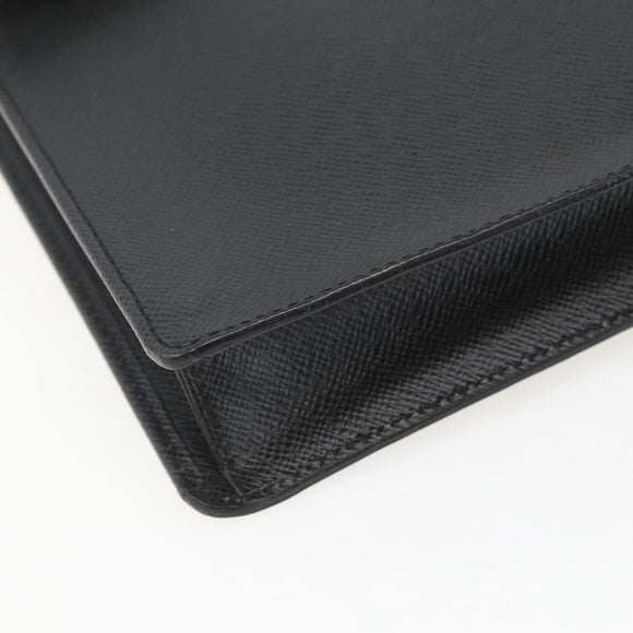 LOUIS VUITTON Taiga Porte Documents Angara Briefcase Ardoise M30772 Auth ka640