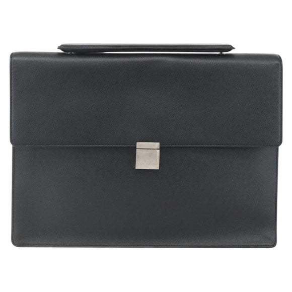 LOUIS VUITTON Taiga Porte Documents Angara Briefcase Ardoise M30772 Auth ka640