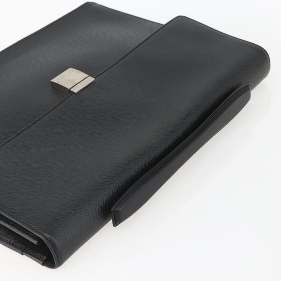 LOUIS VUITTON Taiga Porte Documents Angara Briefcase Ardoise M30772 Auth ka640