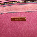 Miu Miu Madras Hand Bag Leather 2way Pink Gold Auth ka6401V-28