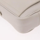 BOTTEGA VENETA Leggero Shoulder Pouch Leather White Auth ka6402-14