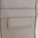 BOTTEGA VENETA Leggero Shoulder Pouch Leather White Auth ka6402-18