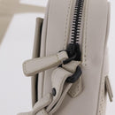 BOTTEGA VENETA Leggero Shoulder Pouch Leather White Auth ka6402-19
