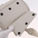 BOTTEGA VENETA Leggero Shoulder Pouch Leather White Auth ka6402-24