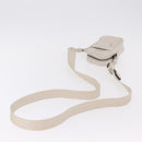 BOTTEGA VENETA Leggero Shoulder Pouch Leather White Auth ka6402-7