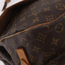 LOUIS VUITTON Monogram Saumur 35 Shoulder Bag M42254 LV Auth ka6403-18