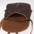 LOUIS VUITTON Monogram Saumur 35 Shoulder Bag M42254 LV Auth ka6403-24