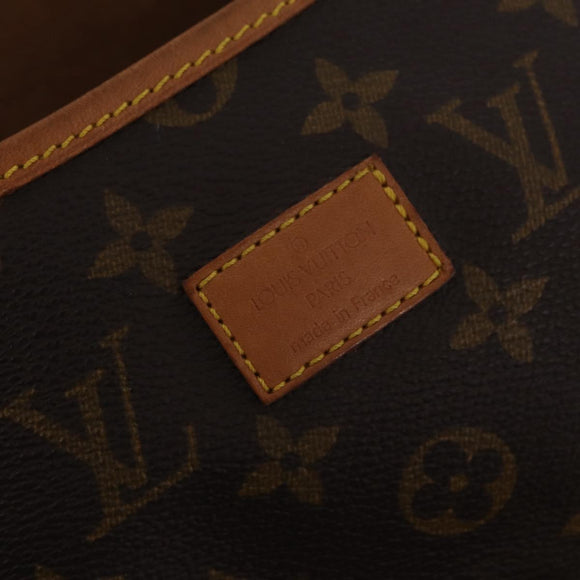 LOUIS VUITTON Monogram Saumur 35 Shoulder Bag M42254 LV Auth ka6403