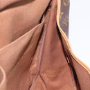 LOUIS VUITTON Monogram Saumur 35 Shoulder Bag M42254 LV Auth ka6403-30