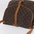 LOUIS VUITTON Monogram Saumur 35 Shoulder Bag M42254 LV Auth ka6403-8