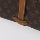 LOUIS VUITTON Monogram Saumur 35 Shoulder Bag M42254 LV Auth ka6403-14