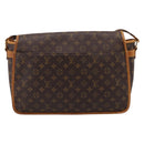 LOUIS VUITTON Monogram Gibeciere GM Shoulder Bag M42246 LV Auth ka6404-3