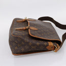 LOUIS VUITTON Monogram Gibeciere GM Shoulder Bag M42246 LV Auth ka6404-5