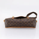 LOUIS VUITTON Monogram Gibeciere GM Shoulder Bag M42246 LV Auth ka6404-9