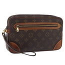 LOUIS VUITTON Monogram Marly Dragonne GM Clutch Bag M51825 LV Auth ka6405-1