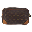 LOUIS VUITTON Monogram Marly Dragonne GM Clutch Bag M51825 LV Auth ka6405-2