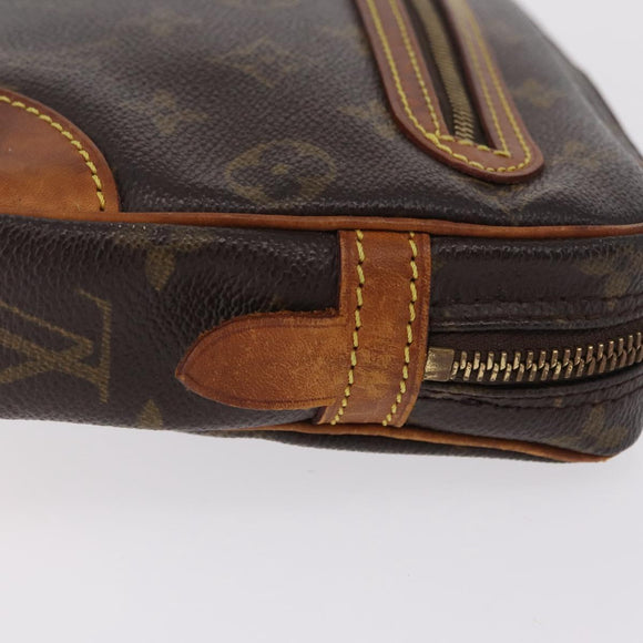 LOUIS VUITTON Monogram Marly Dragonne GM Clutch Bag M51825 LV Auth ka6405