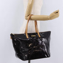 LOUIS VUITTON Monogram Vernis Bellevue GM Bag Amarante M93589 LV Auth ka6407V-25