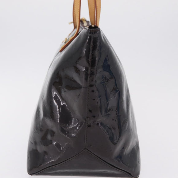 LOUIS VUITTON Monogram Vernis Bellevue GM Bag Amarante M93589 LV Auth ka6407V
