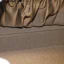 FENDI Hand Bag Leather 2way Beige Gold Auth ka6408-19
